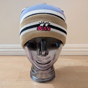 Obey Curious Eyes Cuff Beanie